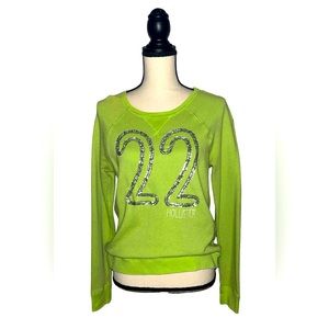Hollister “22” green sweatshirt